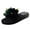 Black, variant on zttd women's bohemian flower wedges slippers summer sandals non-slip beach shoes women's slipper a