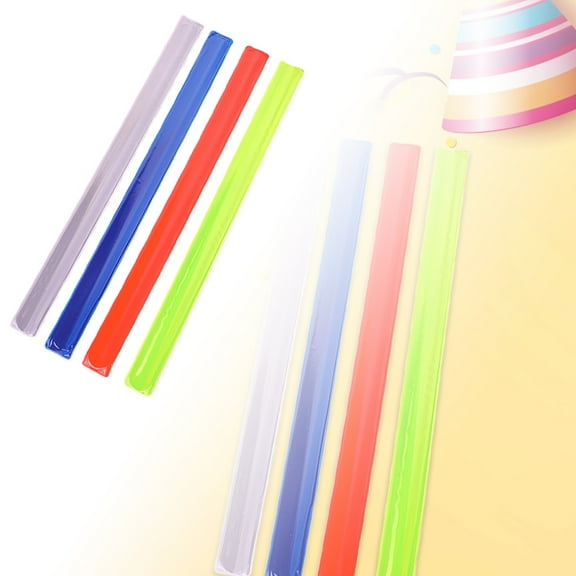 BKER Slap Bracelets Reflective Band Cycling Night Running And Cycling