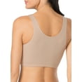 thumbnail image 7 of Fruit of the Loom Women's Tank Style Cotton Sports Bra, 3-Pack, Style-9012, 7 of 7