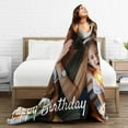 thumbnail image 6 of Sublimation Blanket Thick Sublimation Throw Blanket Heat Press Make My Own Blanket White Blank Blanket Custom Blanket Personalized Blanket Customized Blanket Customizable Blanket, 40"x30", 6 of 6