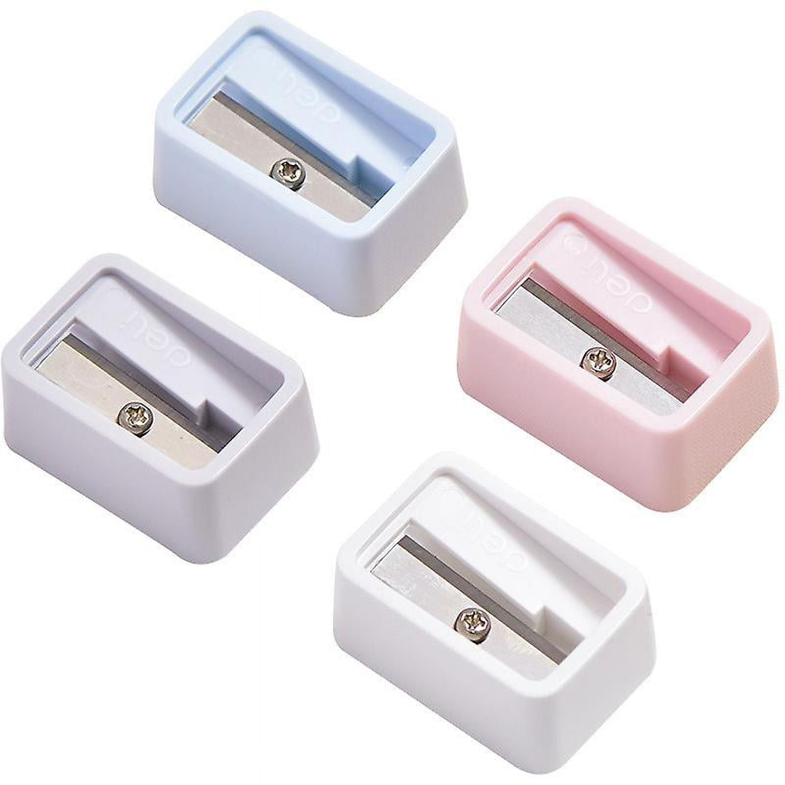 Plastic Cute Pencil Mini Sharpeners Candy Color Standard Pencil Cutting ...
