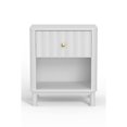 thumbnail image 5 of Stapleton One Drawer Nightstand, White, 5 of 5