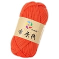 thumbnail image 2 of Sewing Kit,T Shirt Yarn for Crochet 800g 260 Yards Tshirt Yarn Tee Shirt Yarn Soft Stretchy Yarn Thick Yarn for Crocheting Bags Baskets Home Decor Trapillo(Orange,3"x5"), 2 of 8