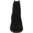 thumbnail image 3 of Journee Collection Womens Link Faux Suede Almond Toe Booties, 3 of 3