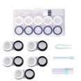 thumbnail image 1 of Lot de 5 Boîtes de Rangement pour Lentilles de Contact, Kits de Voyage Portables, 1 of 9