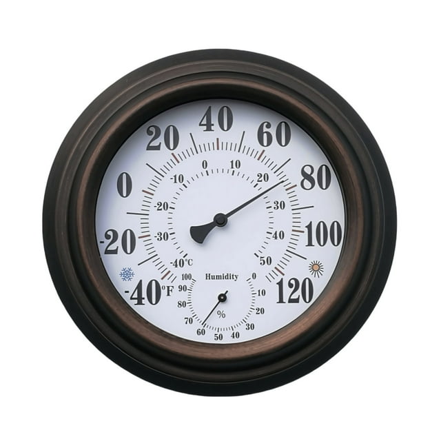 Indoor And Outdoor Wall Hanging Hygrometer Garden Decoration Paint Hygrometer Shop around The Corner Sign 4ft Metal Fence Post String Line for Construction Shop Table Leveler Woodworking Protractor