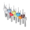 thumbnail image 4 of Mini Drill Bit, High Wear Resistance Fast Drilling High Toughness Multi Purpose PCB Drill Bit Set  For CNC Engraving For Jewelry For Metal Plastics, 4 of 8