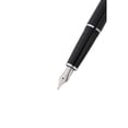 thumbnail image 3 of Cross Lume Medium Nib Fountain Pen with Polished Chrome Appointments and Polished Stainless Steel - Obsidian Black, 3 of 5