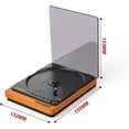 thumbnail image 4 of JA-310R Retro Wooden CD Player with Bluetooth 5.3 Transmitter/Optical/USB/AUX, Lossless HiFi Audio (No Built-in Speakers & Battery), 4 of 10