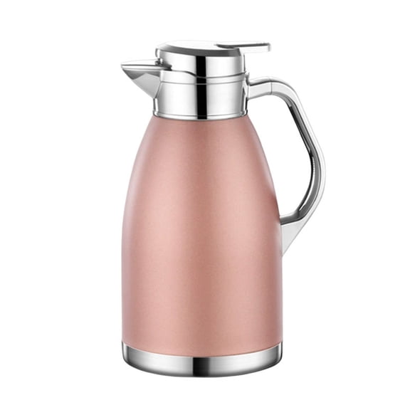 Stainless Steel Thermal Coffee Carafe with Elegant Double Walled Vacuum Insulation for Optimal Temperature Retention