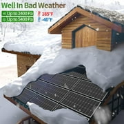 15 Watts Solar Panel Kit, High Efficiency Battery Charger With 50A Controller, 15x11 Portable Waterproof Solar Panel Set, Backup Power Emergency Power Supply For Camp RV Home Boat Caravan Rooftop