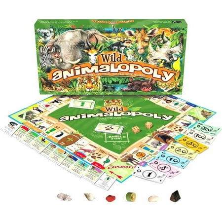 UPC: 0730799050015 | Late for the Sky Wild animal-Opoly