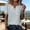 Multicolor C, variant on Women's Tops Floral V Neck Short Sleeve Button Shirts Summer Dressy Casual Blouses Plus Size Womens Clothing