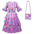 thumbnail image 1 of Robe de Cosplay Disney pour enfants, Costume d'été décontracté, tenue de jeu de rôle, dessin animé Encanto, Isabela Madrigal, 2022 zhangyuxiang unisex, 1 of 2