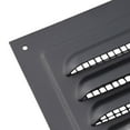 thumbnail image 6 of 250X250mm Metal Louver Vent Cover Square Vent Exterior Wall Grille Cover, 6 of 8
