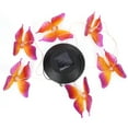thumbnail image 1 of Symbolizes  Luck LED Wind Chimes Lamp, Easy To Use Solar Wind Chimes Lamp, Night Hanging Lamp Colorful Changing Indoors Outdoors Wedding Party Purple And Yellow,maple-leaf Red, 1 of 8