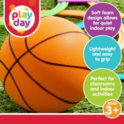 Play Day 6 Inch Silent Indoor Basketball for Kids