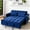Blue, variant on Gewnee 55''3 in 1 Convertible Modern Pull Out Couch Bed,Adjustable Backrest,Velvet Loveseat Futon Sofa with Pillows & Pockets for Living Room,Apartment.(Gray)