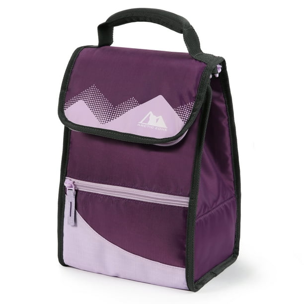 arctic zone dual compartment lunch bag