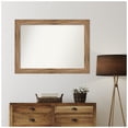thumbnail image 6 of Amanti Art Custom Wall and Bathroom Mirror (31.5 x 43.5 in.), Owl Brown Frame, 6 of 7