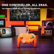 NYXI Wireless Switch Controller, Switch Pro Controller with Hall Effect Joystick/Trigger, RGB Lighting, 6-Axis Gyroscope, Programmable for Switch/NGC/Wii/PC