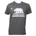 thumbnail image 1 of Camiseta de Manga Corta Gravity Trading República de California para Hombre Gray X-Large, 1 of 1