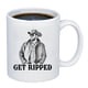thumbnail image 1 of Get Ripped - Taza Rip Wheeler Yellowstone, tazas de café divertidas, regalo novedoso para amigo, regalos lindos de taza de café 11 oz Feliz Sencillez, 1 of 4
