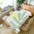 thumbnail image 2 of Nanqianyi Modern Geometric Tablecloth for Kitchen Dining,52x70 Oil-resistant Stain Proof Rectangular Table Cover, 2 of 6