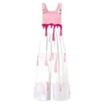thumbnail image 4 of Baby Girl Romper Casual Pocket Print Jumpsuits Relaxed Fit Girls Boys Girls Jumpsuit Blue 11-12 Years, 4 of 5