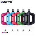 thumbnail image 3 of Ztto 1 par de bicicletas Pedal plano antideslizante Color Sólido Ciclismo al aire libre Pedales de Montaña Pedales Ciclo Piezas Componente Ajuste Púrpura seitruly OD002861-04B, 3 of 7