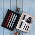 thumbnail image 3 of Estuche de regalo con tinta de metal para bolígrafo, regalo de empresa, láser, multifuncional, duradero, 3 of 5