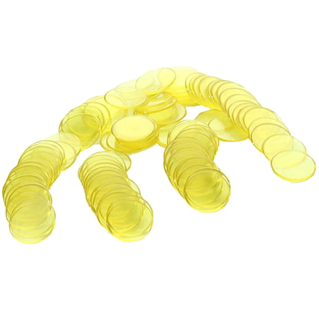 100pcs fichas de juego de fichas de bingo fichas contando fichas fichas de póker juguetes para niños Baoblaze Bingo fichas