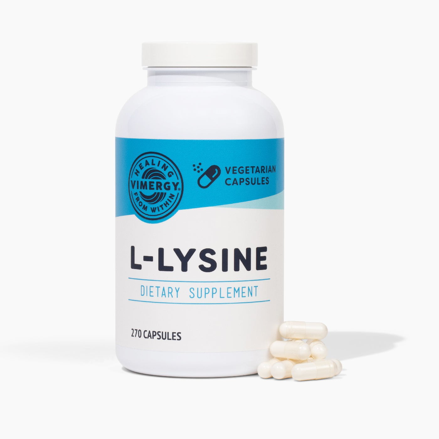 Vimergy L Lysine 500mg Capsules 270 Servings