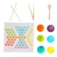 thumbnail image 4 of Clip Bead Game, Clip Beads Game Puzzle Tablero Rompecabezas Clasificación de colores Apilamiento Juguetes artísticos para ni?os peque?os EOTVIA NO, 4 of 6