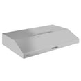 thumbnail image 2 of Ancona 30 in Slim SDR Non-vented Under Cabinet Range Hood in Stainless Steel, 2 of 5