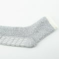 thumbnail image 5 of FOREEMME Winter Fuzzy Socks Grip Socks For Women Slipper Socks 4 Pairs, 5 of 5