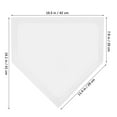 thumbnail image 5 of Baseball Plates for Field Baseball Home Plates TPE for Practice 2Pcs, 5 of 5