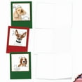thumbnail image 5 of 10 Merry Christmas Note Cards Pack (4 x 5.12 Inch) - HOLIDAY DOGS & DOODLES M6582XSB, 5 of 6