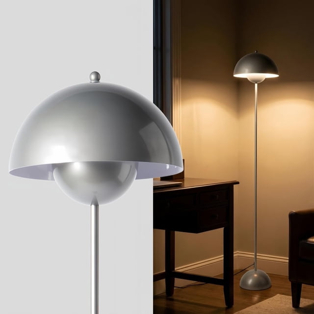 Lámpara de pie COSYLUX moderna de metal con pantalla, 165 cm, 110 V
