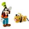 Goofy & Pluto Dog 11" Plush Stuffed Animal Doll Soft Rare Authentic Mickey New