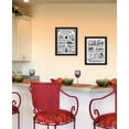 thumbnail image 2 of Trendy Decor 4U "Our Family Kitchen Rules & Recipes" Framed Wall Art for Living Room, Wall Art Print for Home Decor, Bedroom Wall Art by Lettered & Lined, 2 of 2