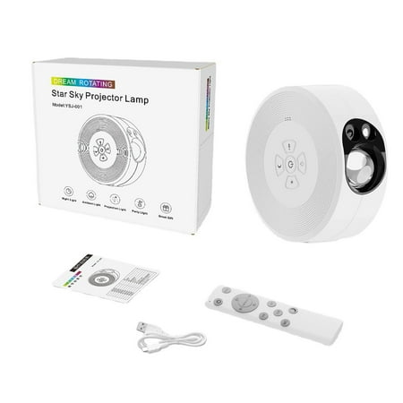 

Xinduolei Creative Starry Sky Projector Light Led Moon with Colorful Remote Control Atmosphere Light USB Plug and Play