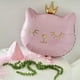 thumbnail image 5 of WORGEOUS 3 unids corona gatito globos dibujos animados gato globos conjunto gato suministros de fiesta de cumpleaños, 5 of 8