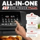 thumbnail image 2 of Gourmia Air Freidora tostador Combo – Horno tostador digital todo en uno de 14 cuartos de galón con asador y deshidratador, 12 preestablecidos, instrucciones de cocción guiada, 1750 W, accesorios, 2 of 5