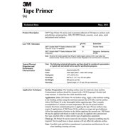 3M Primer 94 Pen - Tape Primer Adhesion Promoter .47fl oz / 14mL with Valve Action Reversible Applicator Tip