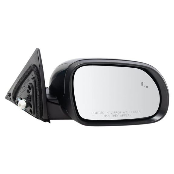 TRQ Side View Mirror Assembly Power Heated Blind Spot RH Side for Kia Soul MRA09964