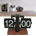 thumbnail image 5 of Digital Flip Down Clock Retro Automatic Turning Battery Operated Mechanical Clock for Home Room Office Decoration, 5 of 5