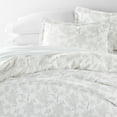 thumbnail image 3 of Duvet Cover Set - Ultra Soft & Breathable - Gray Vine for Twin Size Bedding by Comfort Canopy, 3 of 15