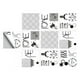 thumbnail image 5 of 10 piezas/juego de pegatinas de azulejos vintage para baño, cocina, pegatinas de pared de PVC H, 5 of 9
