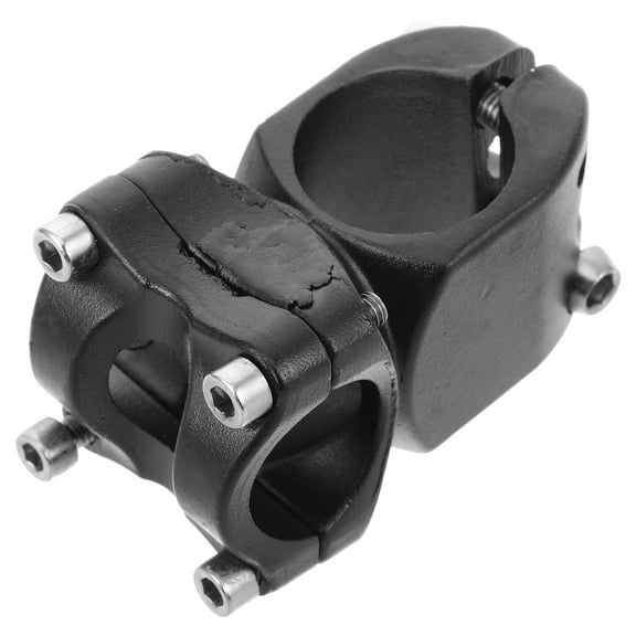 HOOWIFFY Bike Riser Block Lightweight Aluminum Alloy Handlebar Stem Black 1Pack